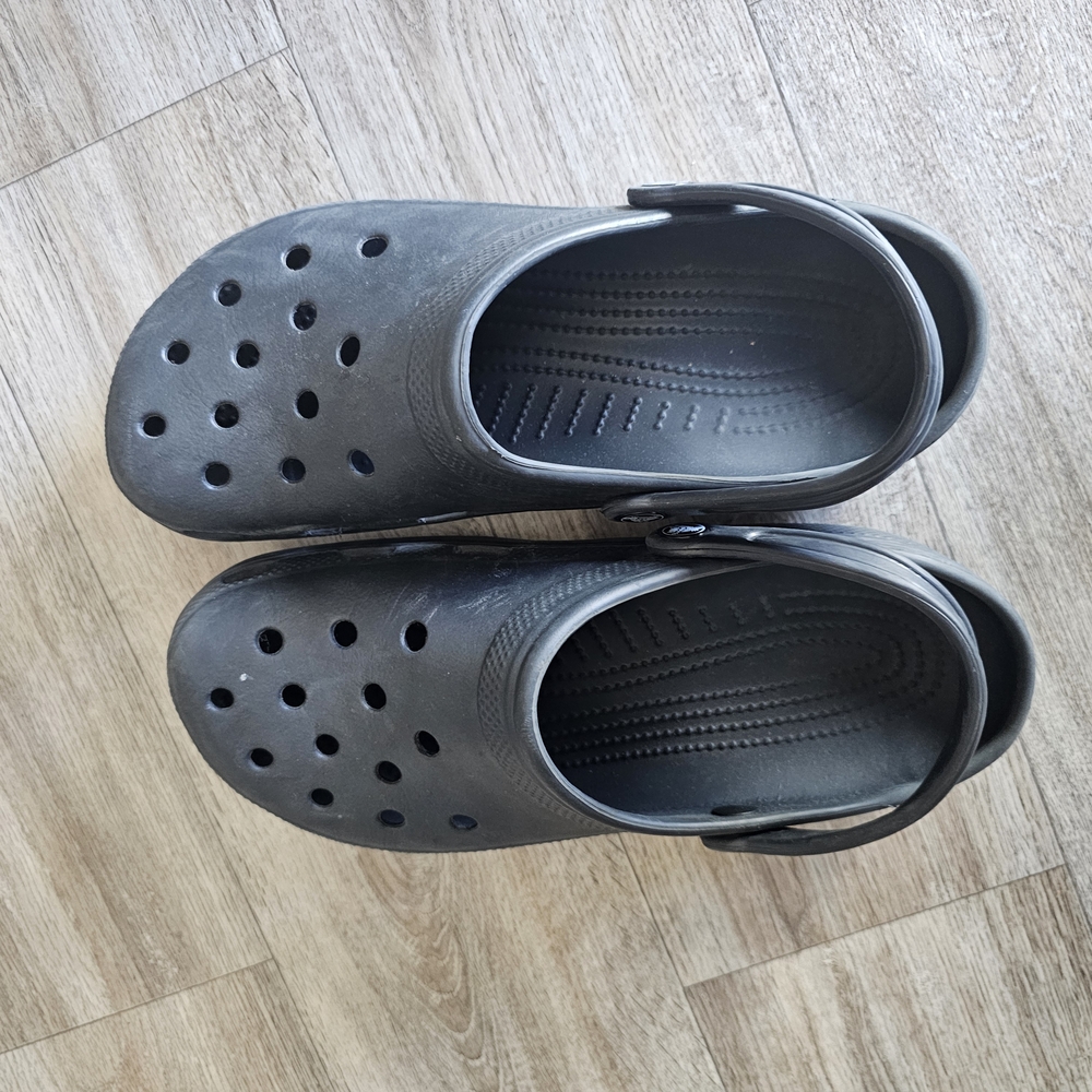 Black Clog Sandals